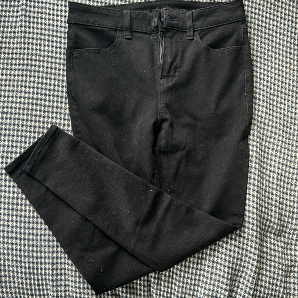 American Eagle Black Skinny Jeans